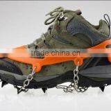 Anti Slip 8-Teeth POINT Ice Snow Shoes Spike Grip Boots Chain Crampons Grippers thumbnail-1