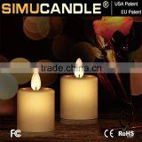 dancing flame led votive candle with moving wick with USA and EU patent for Home Decoration with USA and EU patent