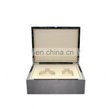 Perfume Packaging Box MDF Wood Top Luxury Elegant Gift Custom Double Perfume Box thumbnail-2