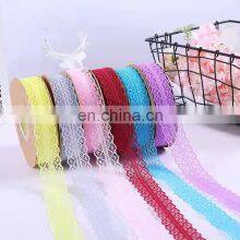 Wholesale Factory Lace Decorative Nylon Lace Burlap Gift Ribbon For DIY Decoration thumbnail-3