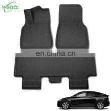 2022 XPE All Weather Car Mats for Tesla Model Y Customized 3D Car Floor Mat for 2022 Model Y Trunk Cargo Liners Car Accessories thumbnail-1