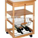 Stainless Steel Kitchen Trolley thumbnail-1