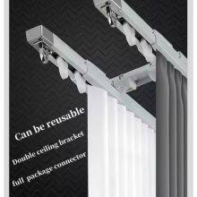 WiFi Smart Curtain Remote Control Motor Smart Home Electric Curtain Customized Track Length Support Alexa Voice thumbnail-5