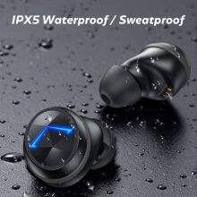 New C6 TWS HD Stereo Wireless Noise Cancelling Sport Game Sweatproof Fingerprint Touch Earphones thumbnail-2