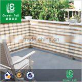 0.9x4.9M 100% New HDPE Sun Shade Sail Net With Straight Edge Alu Eyelet Balcony Fence Net With Rope for Balcony Quality Choice thumbnail-6