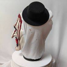 Halloween Terrifier Mask Soft Latex Horror Clown Blood Demon Evil Joker Party Scary Cosplay Headwear Masks thumbnail-3