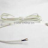 White Textile Cordset With 304 Inline Swutch thumbnail-5