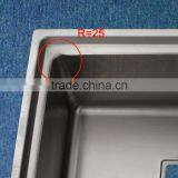 Modern Kitchen Designs Stainless Steel Sink With Drainboard HD11650A thumbnail-2