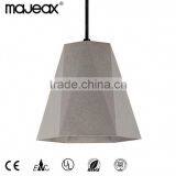 Cement And Wood Art Industrial Single Pendant Light Lamp thumbnail-2