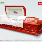 RED CEDAR Wood American Style Coffins Funeral and Burial