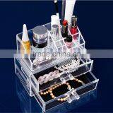 Acrylic Cosmetic Organizer With Removable Lipstick Holder thumbnail-2