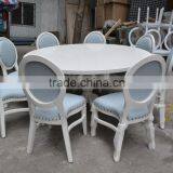Restaurant round table and chair set XYN531