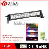 Double Row Remote Control Led Light Bar (4 Colours)