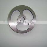 12# Carne Plato Amoladora, Meat Chopper Plate With Three Holes /meat Grinde Plate