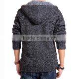 Stylish Dark Grey Coat thumbnail-2