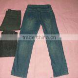 Hot Sales 100%coto Mens Straight Pant in 2012