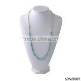 Turquoise pendant necklace with matching earrings and bracelet