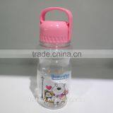 BPA Free Plastic Children Water Bottle With Dome Lid Plastic Milk Bottle Cartoon Drinking Bottle thumbnail-1