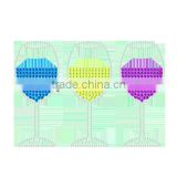 Wholesale Drink Wine Glass Iron On Rhinestone Motif Heat Transfer Design For Clothing