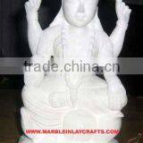 Italian Marble Laxmi Maa Statue