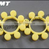 Jaw type coupling spider spare star elements rubber for standard jaw couplings