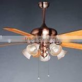 antique ceiling fan light decorative ceiling fan lamp 60"-YJ062
