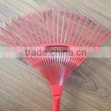 22 Teeth Wooden Handle Painting Steel Garden Rake thumbnail-2