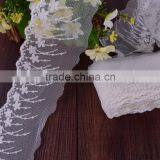 Cotton and Nylon Net Embroidery Lace Trimming thumbnail-1