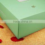 Screen Printing Wallet Use and Custom Packaging Box Full Colors Glossy Bamboo Cosmetic Box UV Resistant Packing Box ---DH20596