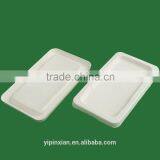 Earth-friendly Compostable Moulded Pulp Packaging Tray,Wet Pressing Sugarcane Pulp Molded Packaging thumbnail-4