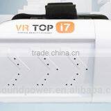 2016 New Google Cardboard Eva Foam VR Viewer Virtual Reality 3D Glasses,hd Virtual 3d DIY for 3.5"- 6" Phone for Gaming Glasses thumbnail-1