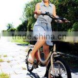 Mini,2015 Lightest Mini Single Speed Rear Wheel Foldable Electric Bicycle thumbnail-2