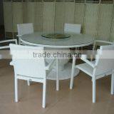 2015 PE Rattan Dining Set New Style