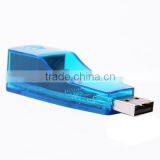 Driver-free USB 2.0 to Rj-45 Ethernet Adapter for Laptops Desktops thumbnail-2