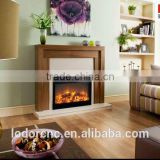 classic electric fireplace with led flame