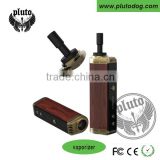 wholesale dry herb vaporizer pen pluto P8 wooden dry herb/wax vapor