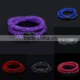 New Design High Good Quality Mesh Stardust Double Bracelet for Women