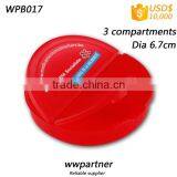 Round Plain Pill Box Custom Logo thumbnail-2