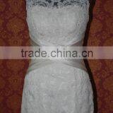 (MY0009) MARRY YOU High Neck V Back Lace Designer Muslim Bridal Gown Marry You China Factory Wedding Dress thumbnail-3