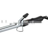 110-240V hot sale newest fashion mini automatic magic hook and loop hair curler with chrome shiny coating barrel