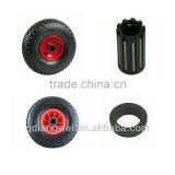 3.00-4 (260* 85 ) roller cage bearings hand truck wheel