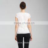 Women's Paisley Lace Tunic With Cap Sleeves thumbnail-3