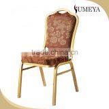 Modern Aluminnum High Density Molded Foam Banquet Chair Stackable Hotel Dining Chair thumbnail-5