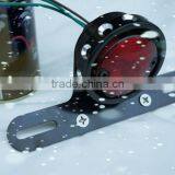 MOTORCYC "STOP" LED TAIL LIGHT & BRACKET 12v VINTAGE LUCAS STYLE for CAFE BRAKE LIGHT Retro Vintage Drilled Brake thumbnail-3