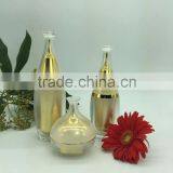 New Design Bowling Ball Shape Acrylic Cosmetic Bottles and Jars Set