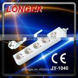 Hot Sale High Quality French 5 Way Extension Socket Power Strip CE 16A 220V