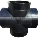 800mm injection molding plastic cross PE pipe fittings
