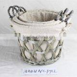 Storage Basket,wicker Basket,home Storage,basket,wicker Basket thumbnail-1