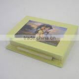 Recycled Material Cover Decorative Sticky Notes With Photo Frame Holder