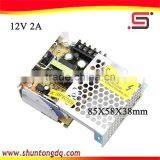 S-24-12 Low Cost Mini 12V dc Circuit Board Switch Power Supply SMPS thumbnail-1